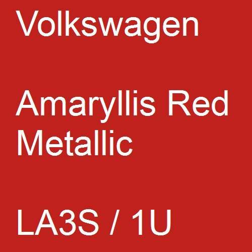 Volkswagen, Amaryllis Red Metallic, LA3S / 1U.